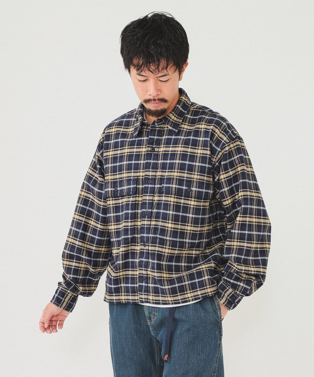 BEAMS（ビームス）ショート チェックシャツ（シャツ・ブラウス