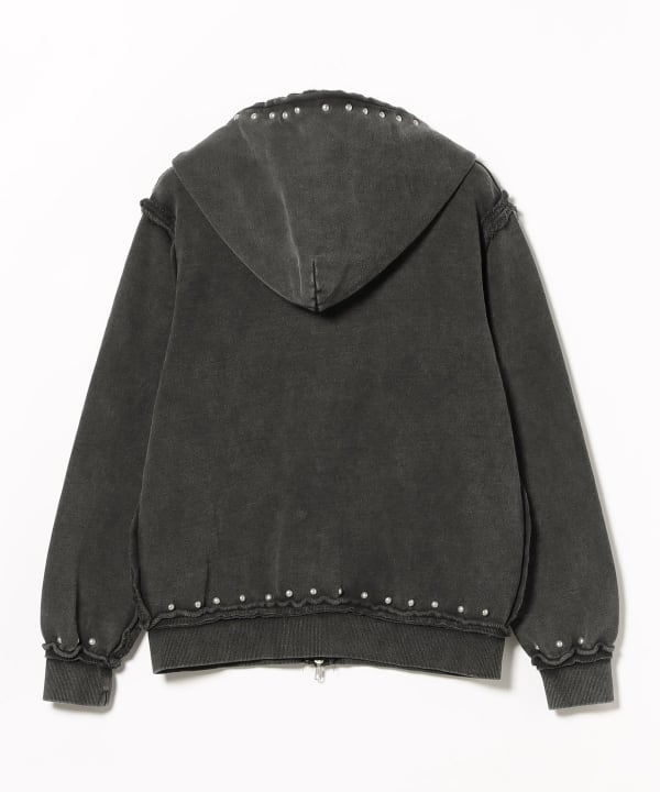 BEAMS FUTURE ARCHIVE BEAMS FADE STUDS HOODY (Tops, Hoodies) for