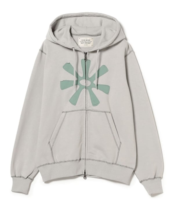 BEAMS（ビームス）【別注】De-void* × FUTURE ARCHIVE / ZIP HOODIE