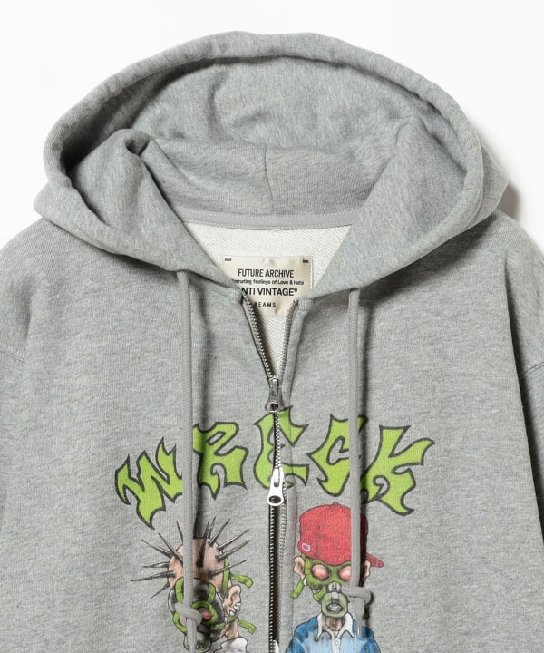 BEAMS（ビームス）【別注】WRECK PACK × FUTURE ARCHIVE / ZIP PARKA