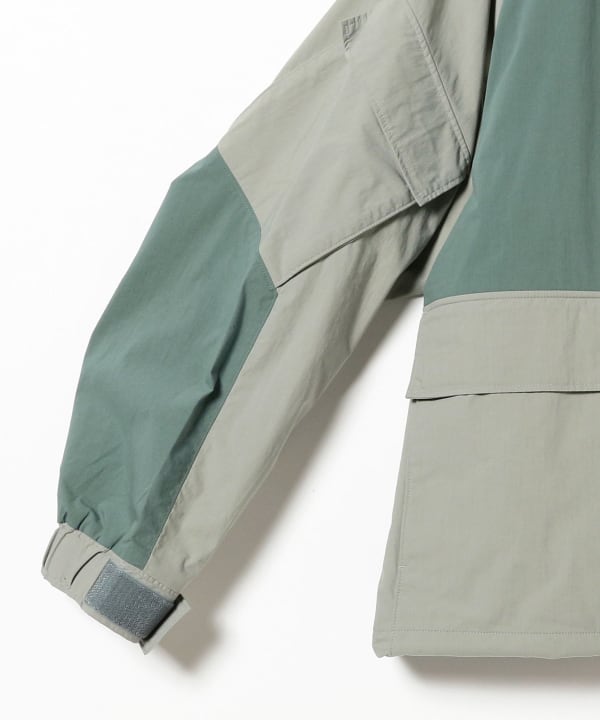 BEAMS（ビームス）2トーン ナイロン テック ジャケット（ブルゾン