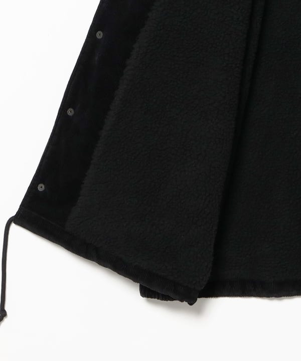 BEAMS（ビームス）ルーズフィット コーデュロイ ボア コーチジャケット