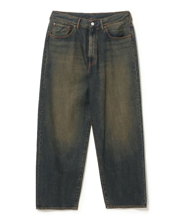 BEAMS Wide Denim Pants (pants BEAMS denim pants) available online