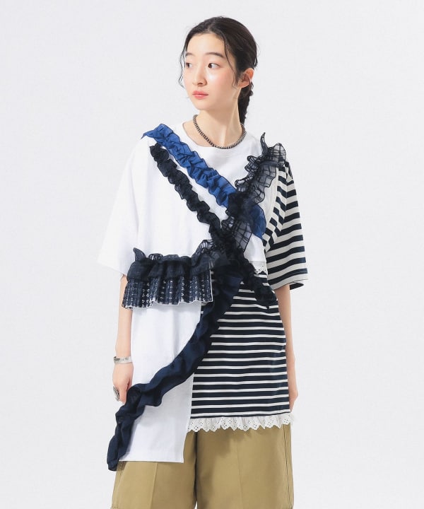 BEAMS JAPAN（ビームス ジャパン）【別注】TORI-TO / ボーダー 切替