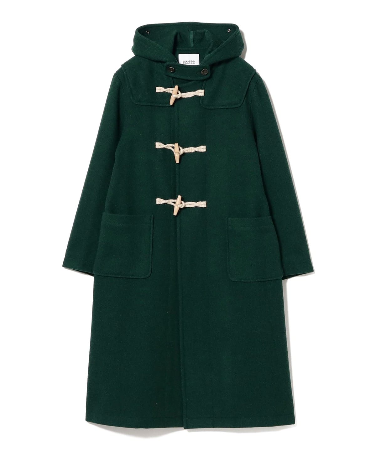 BEAMS BOY（ビームス ボーイ）モッサー ロング ダッフルコート 25FW