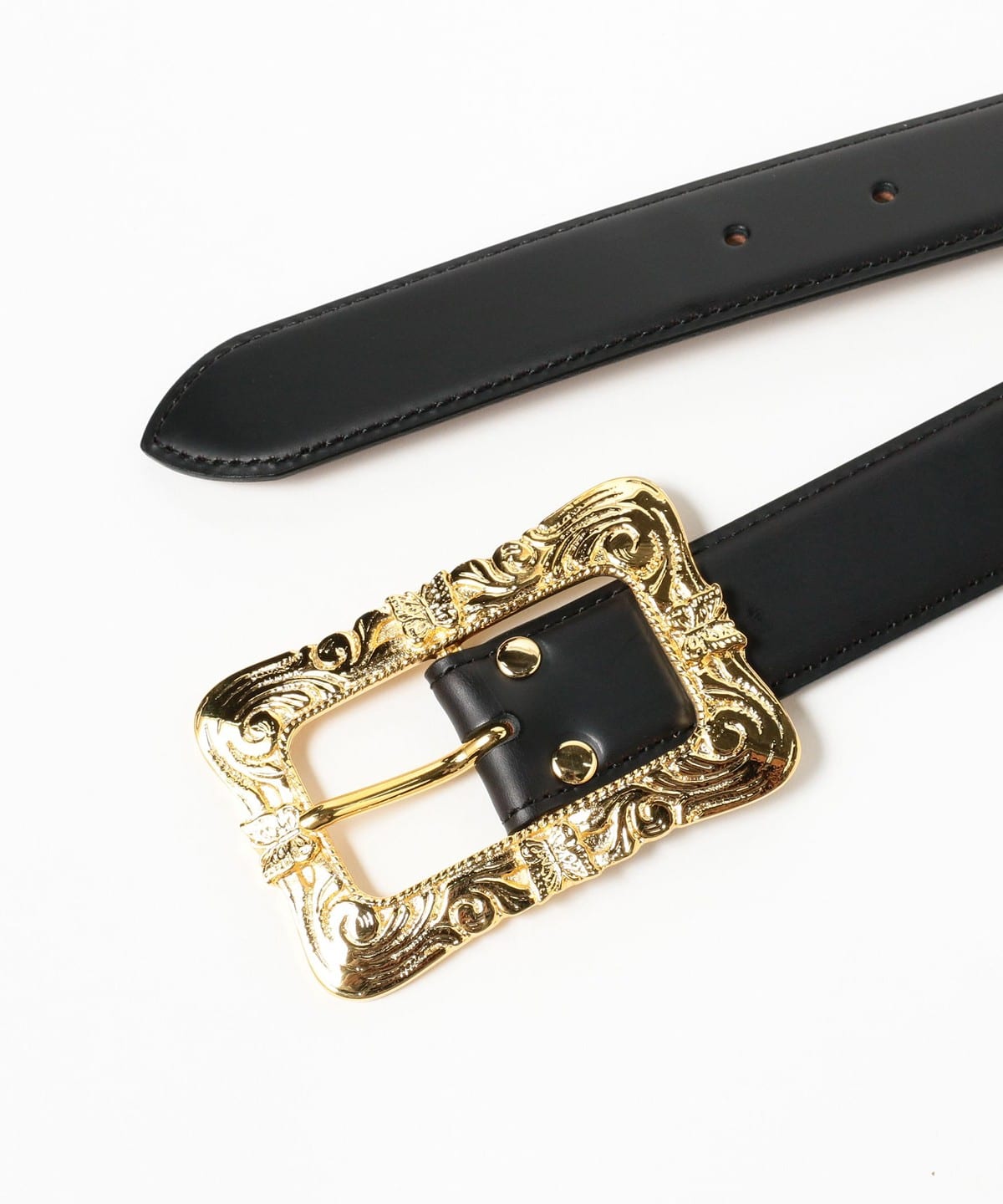 BEAMS BOY（ビームス ボーイ）NEEDLES / Papillon Square Buckle Belt