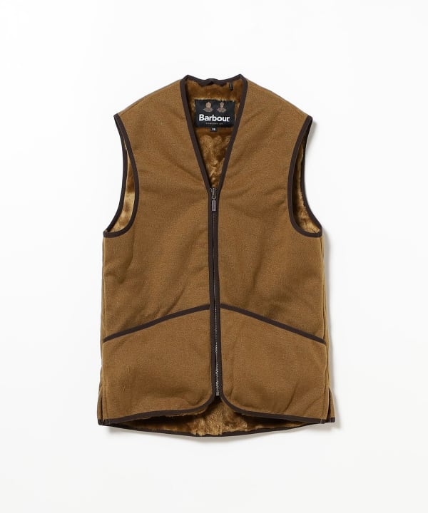 BEAMS F（ビームスF）Barbour / CL ファー ライナーベスト（トップス