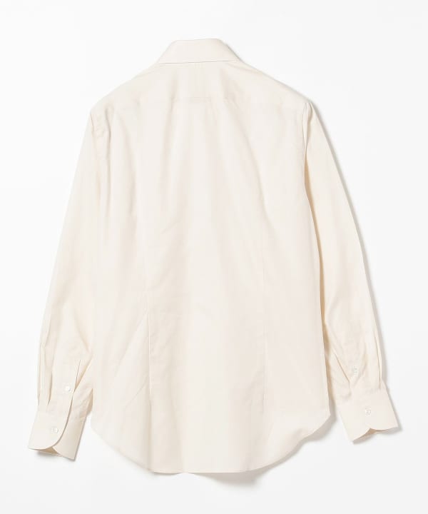 BEAMS F（ビームスF）オックスフォード シャンブレー タブカラーシャツ
