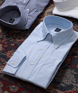 BEAMS F（ビームスF）3プライ オックスフォード ボタンダウンシャツ