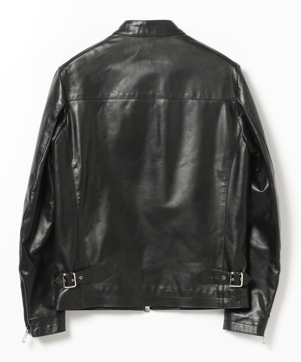 BEAMS F（ビームスF）CINQUANTA / スタンドカラー シングルライダース