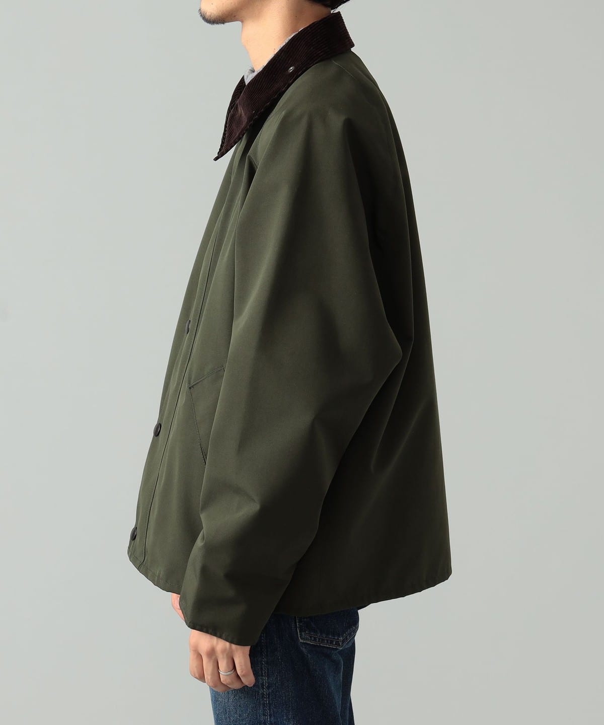 BEAMS F Barbour / TRANSPORT 2 layer jacket (blouson BEAMS mail