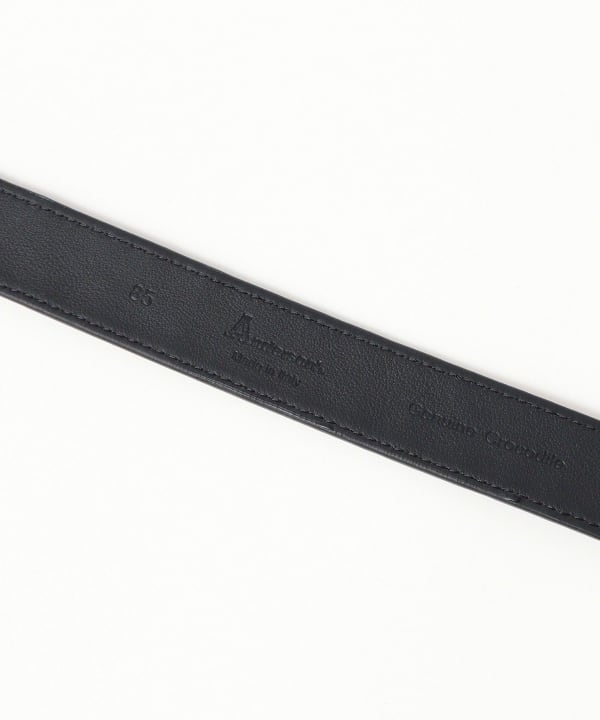 BEAMS F（ビームスF）Anderson's / リアルクロコダイルレザー ラップド