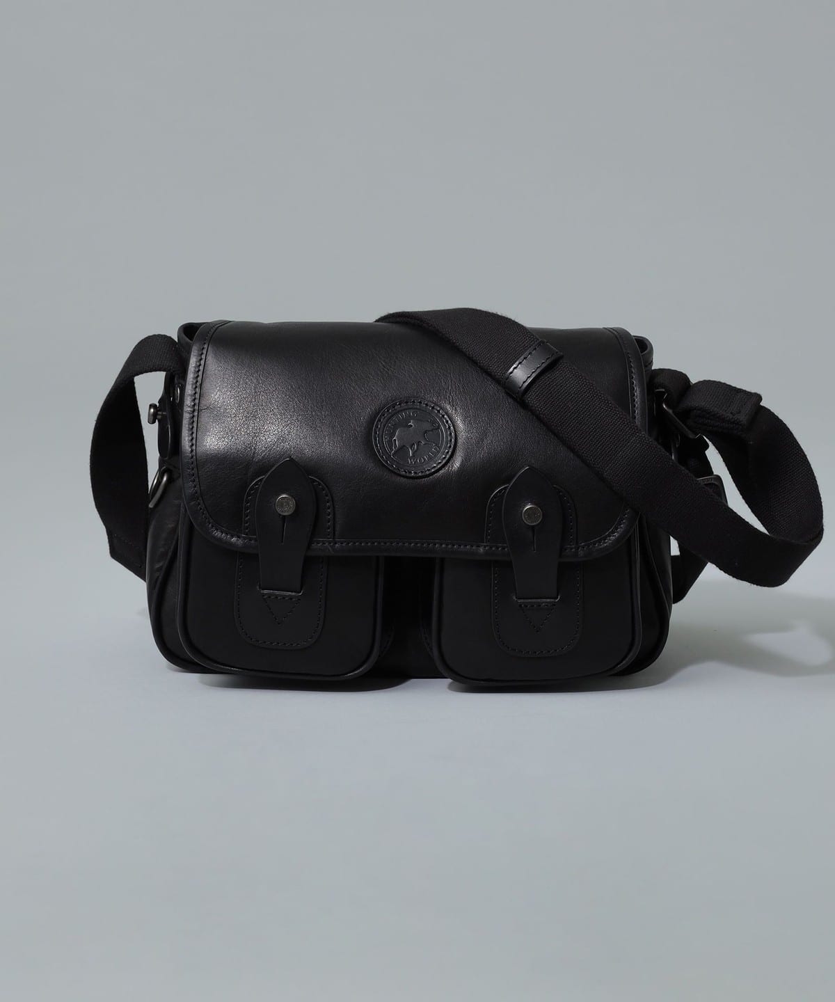 BEAMS F（ビームスF）【別注】HUNTING WORLD / レザー キャリーオール