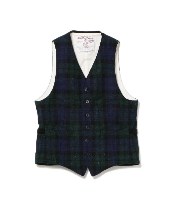 BEAMS PLUS（ビームス プラス）Waistcoat Harris Tweed（トップス
