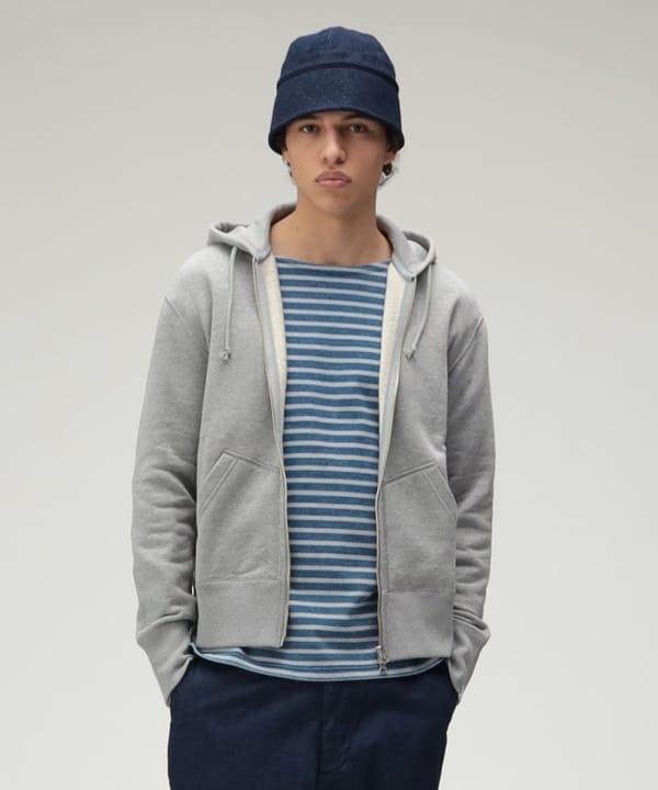 BEAMS PLUS（ビームス プラス）【別注】LOOPWHEELER / Slim Zip Sweat