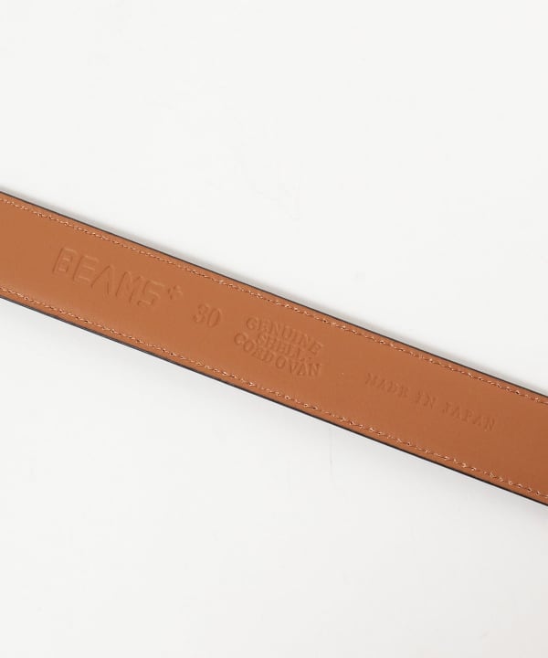 BEAMS PLUS（ビームス プラス）Cordovan Belt（ファッション雑貨