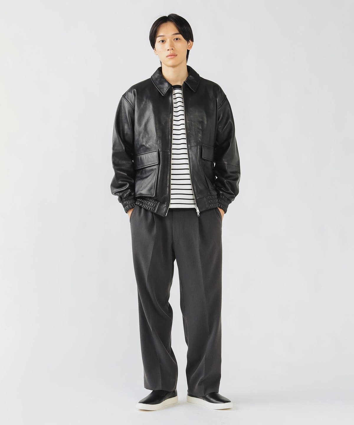 BEAMS HEART BEAMS HEART Blouson (Blouson Leather Blouson) for sale