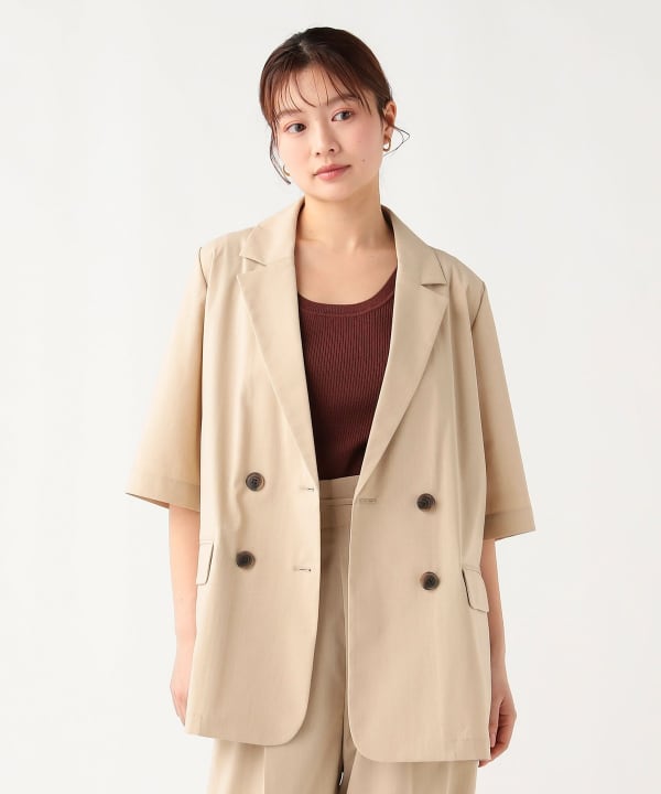 BEAMS HEART（ビームス ハート）ヘザー ドライ ハーフスリーブ