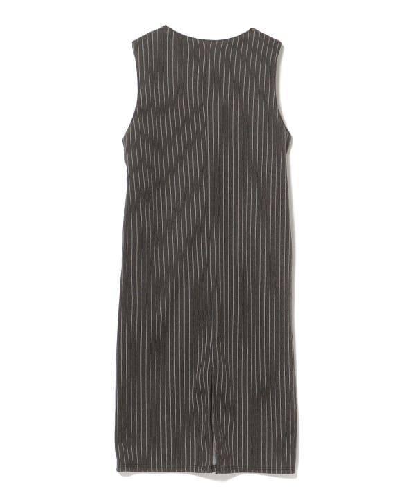 BEAMS HEART（ビームス ハート）ストライプ柄 ジャンパースカート