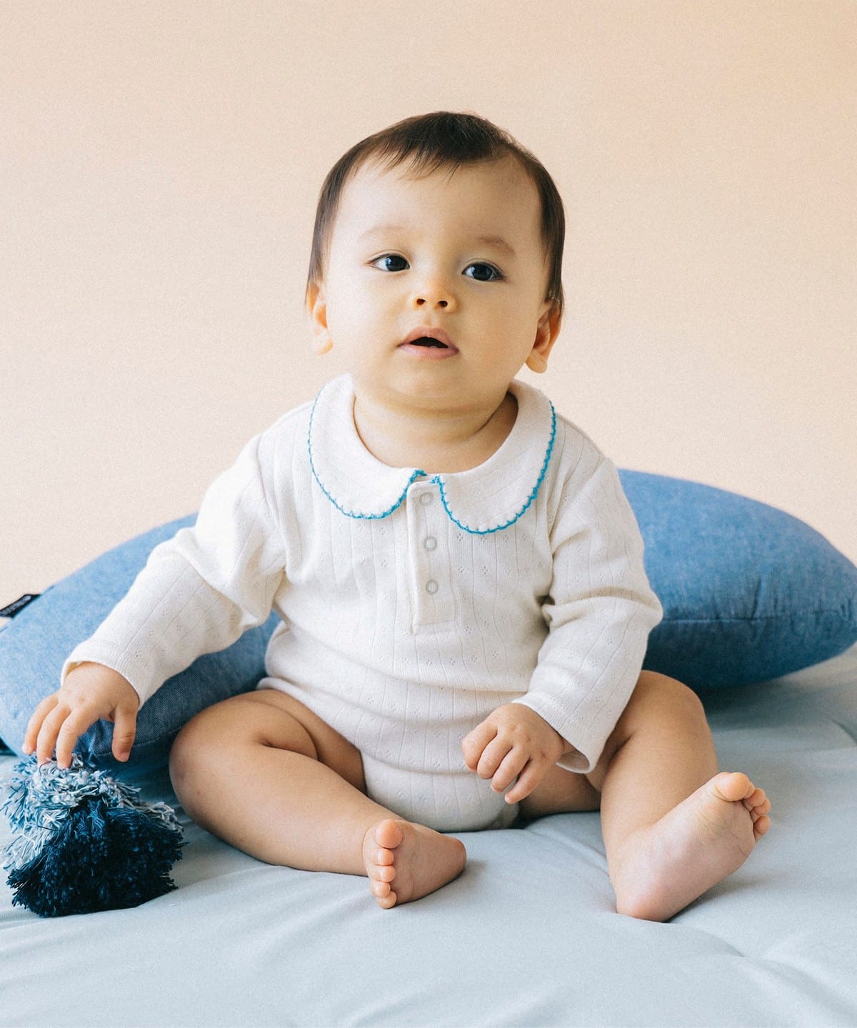 こども ビームス（こども ビームス）ベビー 針抜き ロンパース 2025FW