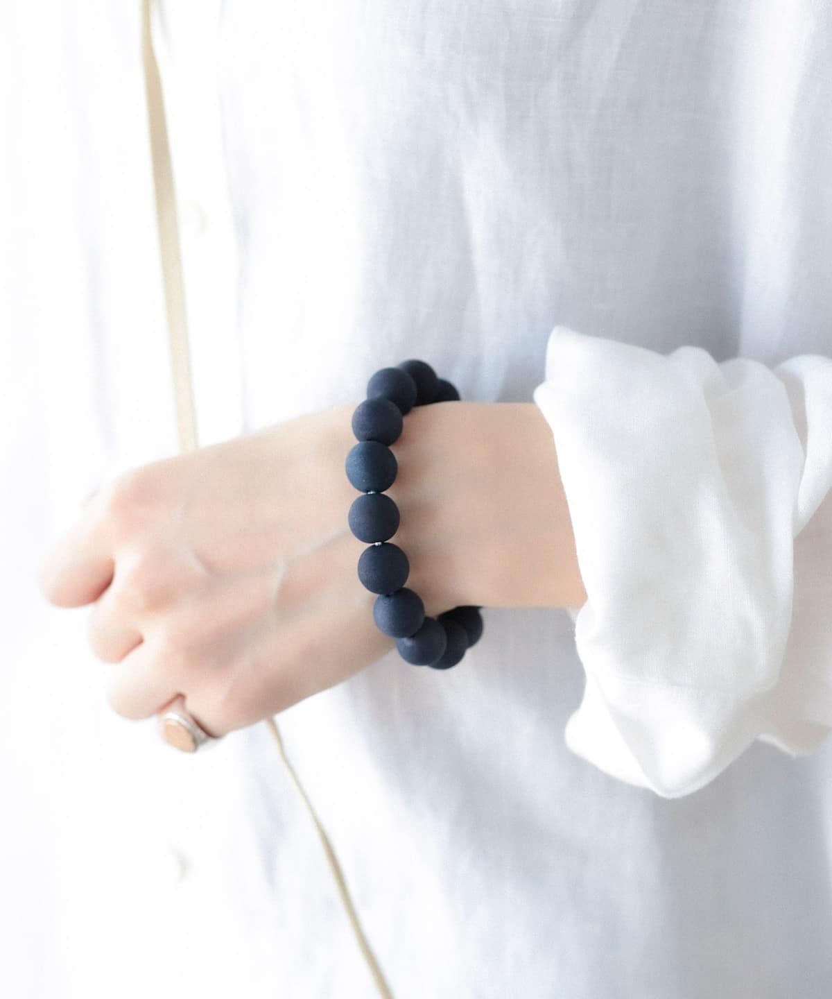 BEAMS JAPAN（ビームス ジャパン）神戸珠数店 / 山桜 藍 ブレスレット