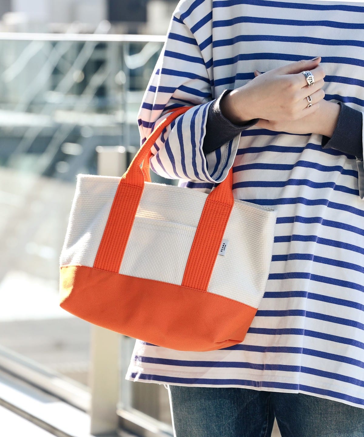 BEAMS JAPAN（ビームス ジャパン）【別注】sasicco / OBI ミニ トート