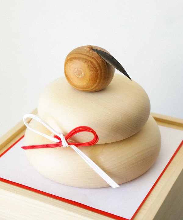 BEAMS JAPAN（ビームス ジャパン）【別注】けやき工芸 谷口 / 木の鏡餅