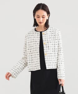 Demi-Luxe BEAMS（デミルクス ビームス）のノーカラージャケット通販