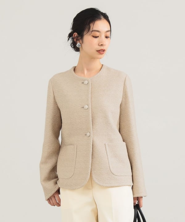 Demi-Luxe BEAMS（デミルクス ビームス）ミックスツイード ジャケット