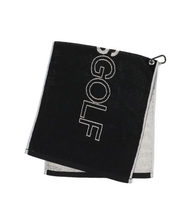 BEAMS GOLF（ビームス ゴルフ）カラビナ付き 今治 ロゴ フェイスタオル