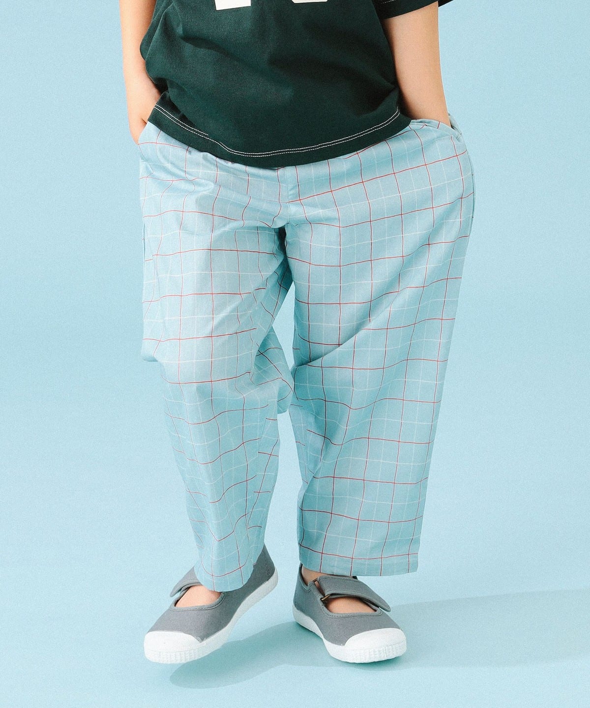 B:MING by BEAMS（ビーミング by ビームス）チェック柄 パンツ（100