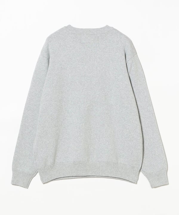 B:MING by BEAMS（ビーミング by ビームス）12ゲージ B刺繍 クルー