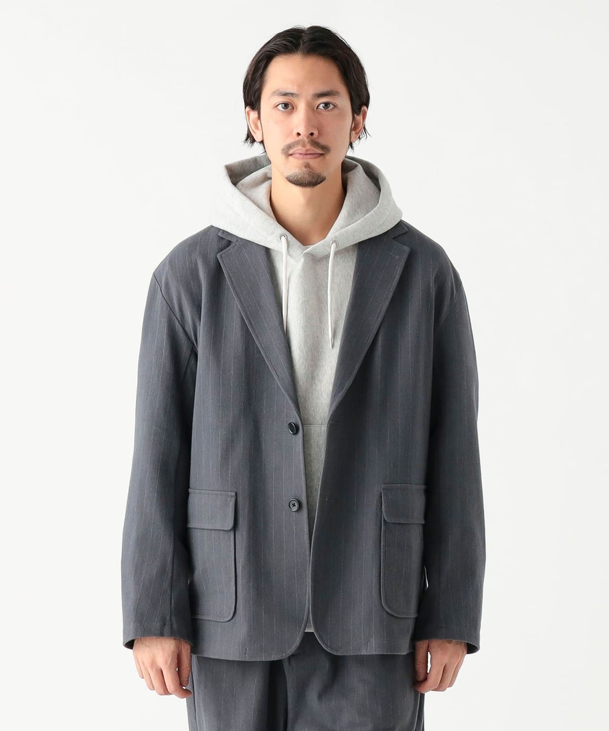 B:MING by BEAMS（ビーミング by ビームス）ストライプ ジャージー