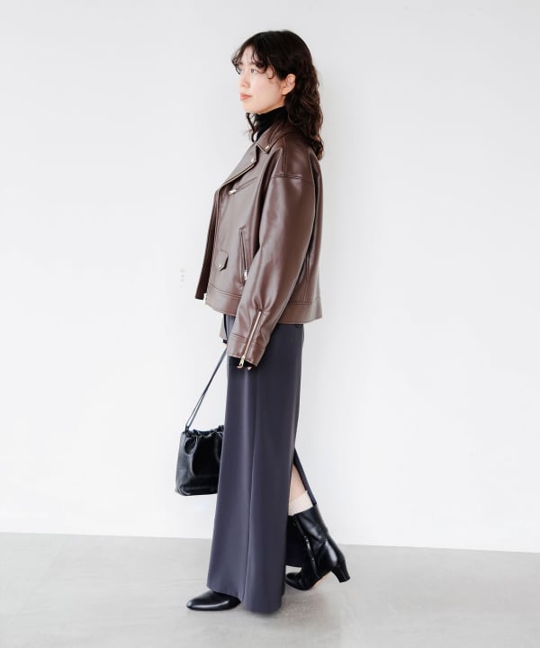 B:MING by BEAMS（ビーミング by ビームス）レザーライク ジャケット