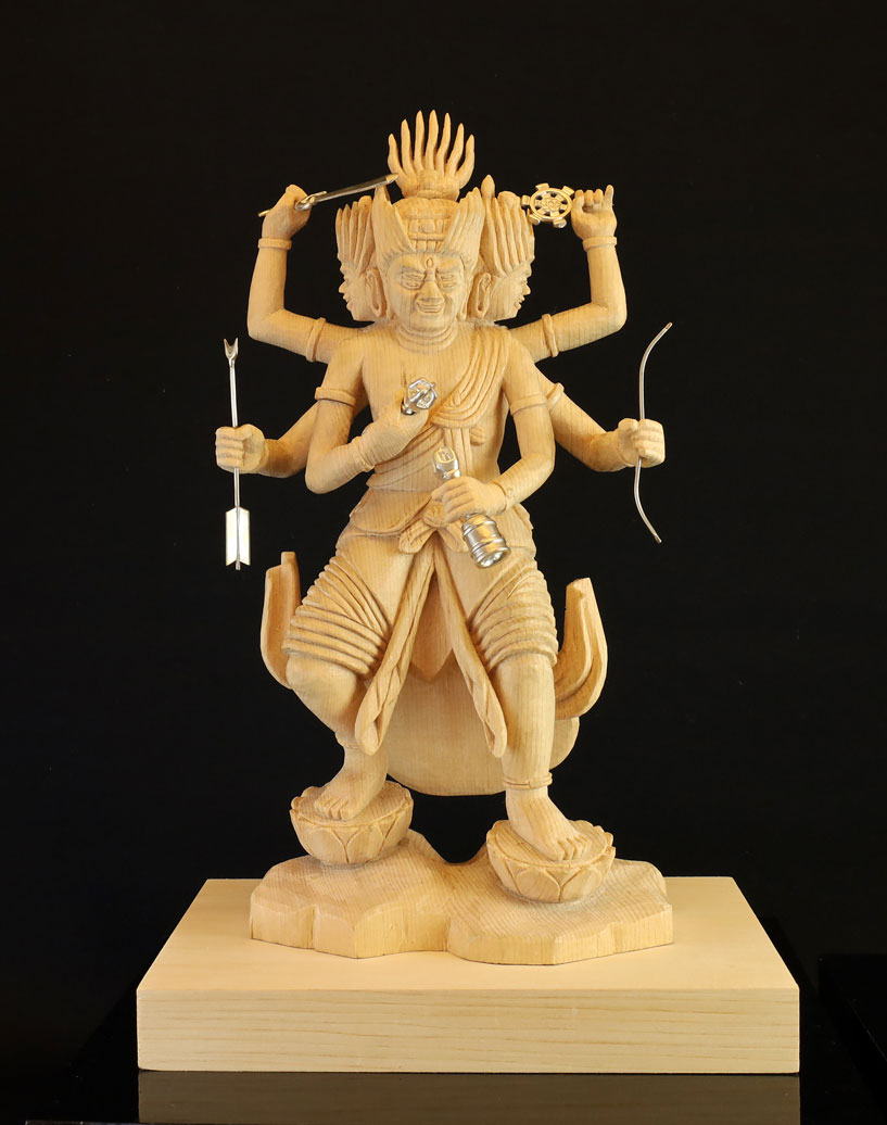 1585☆高さ107cm☆木製☆仏像☆彫刻☆日本美術☆インパクト