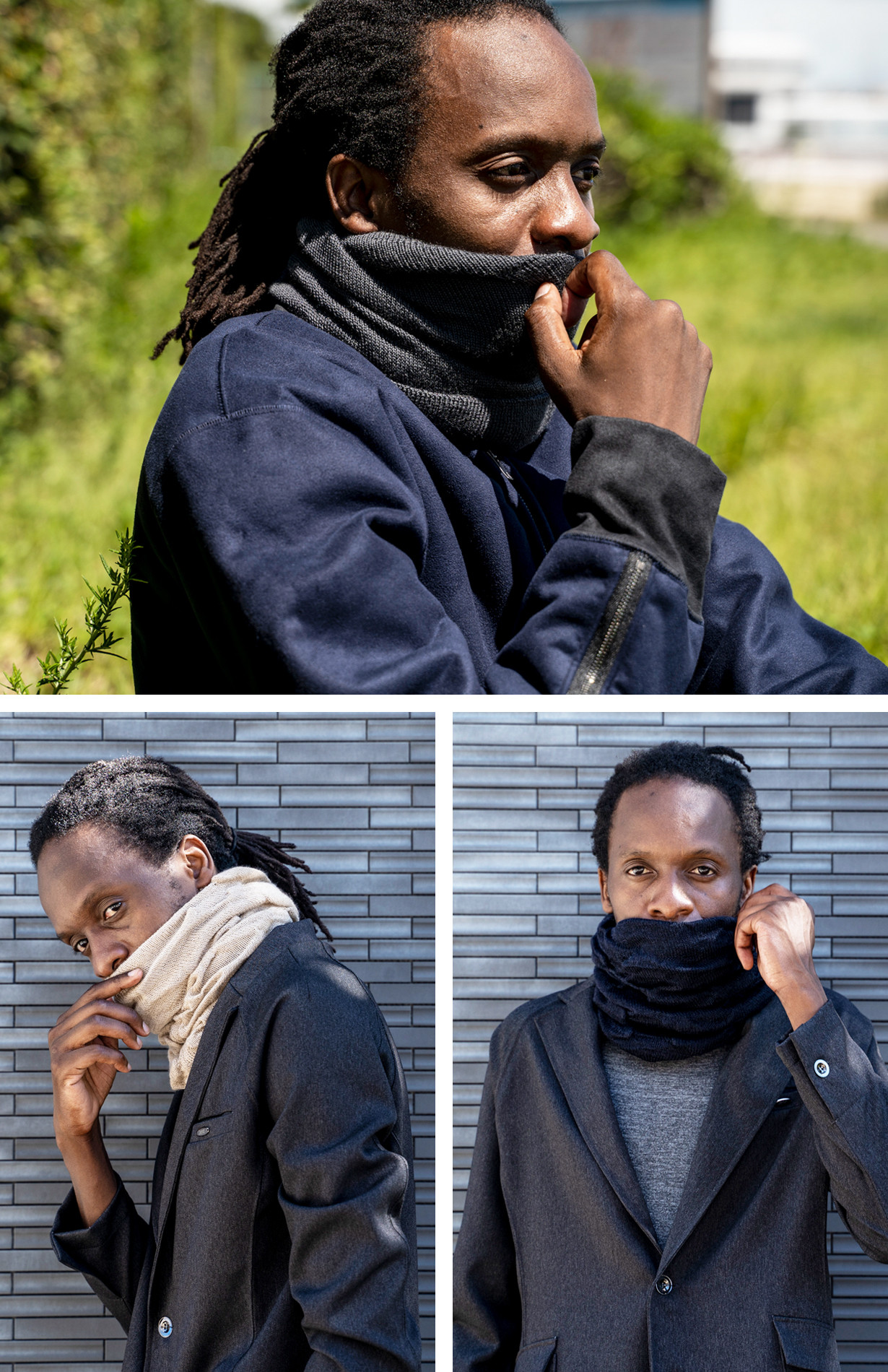 New Makuake Project 【3WAYネックウォーマー】【撥水フライト