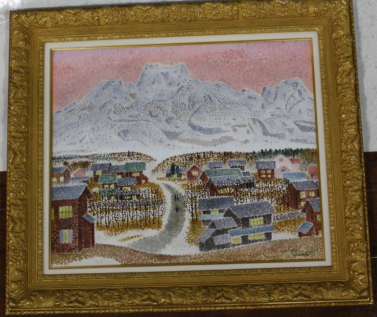 高田誠 妙高暮色 油彩画入荷 】2020年10月4日 - 【 斎藤清作品常設店