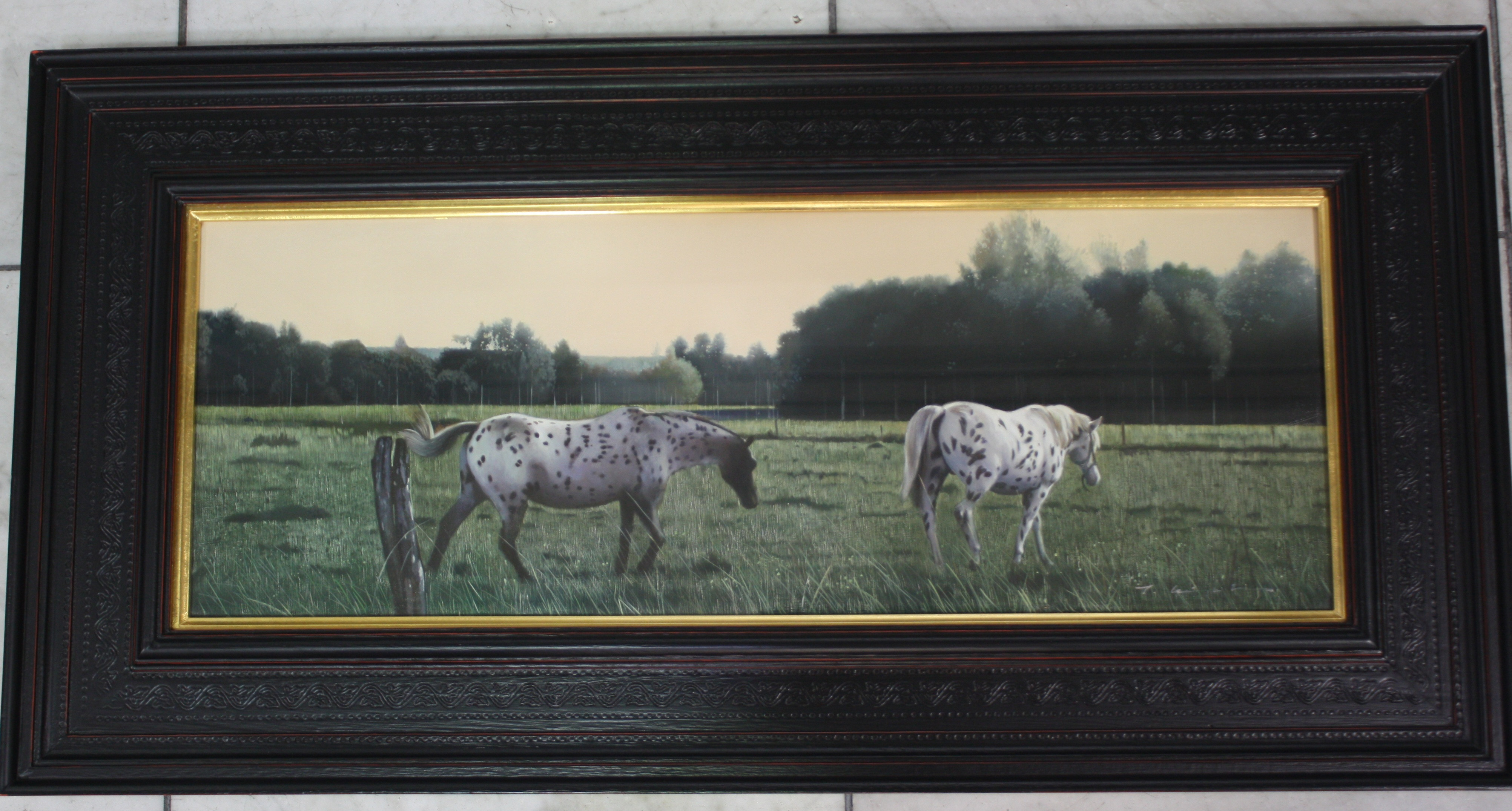 木下敏彦 馬 油彩画入荷 】2024年2月1日 - 【 斎藤清作品常設店 】画廊