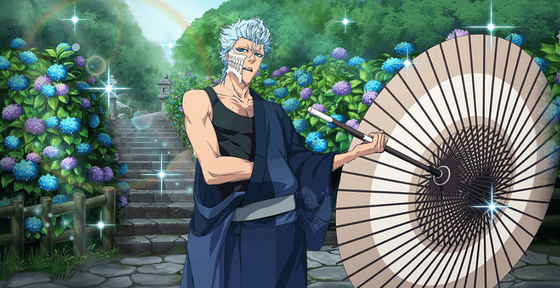 BLEACH グリムジョー アクスタ 番傘 BLEACH Brave Souls Museum』通信