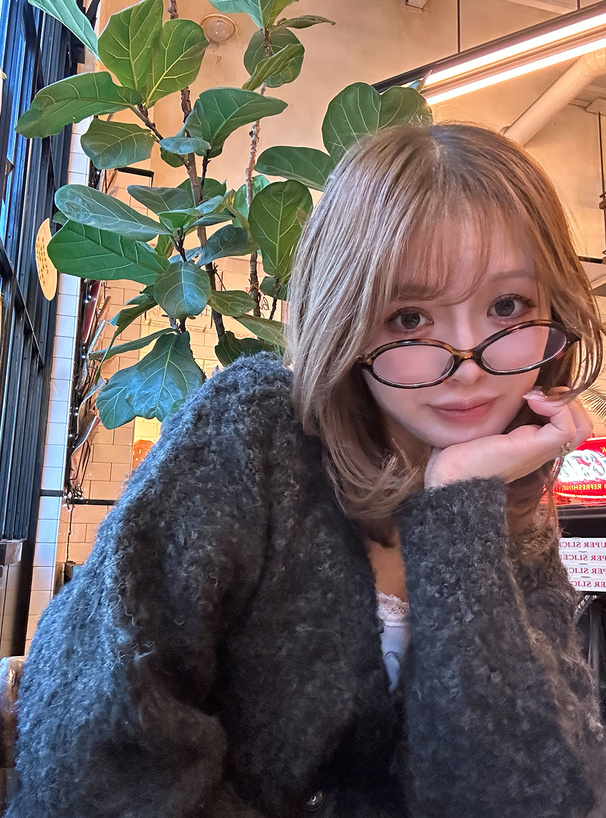 カーディガン×ショートパンツモヘヤニットセットアップ[an1679