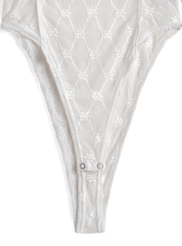 花柄レースボディスーツ[ask135] | レディースファッション通販の