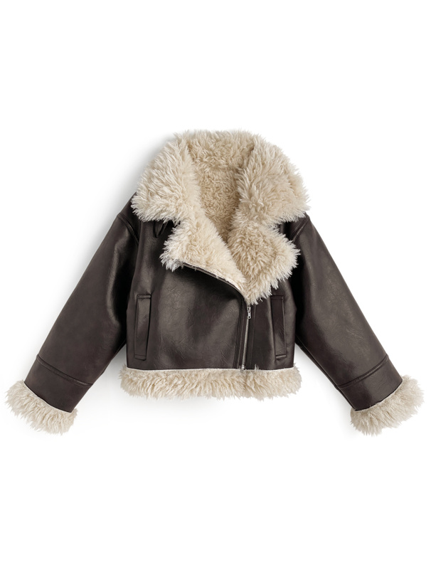 2Wayファーレザージャケット[ask142] | レディースファッション通販の