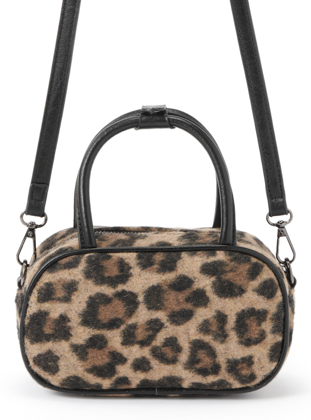 2Wayレオパード柄ミニボストンバッグ[at2383] | レディース