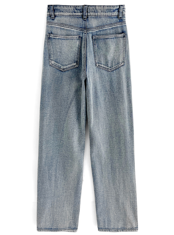 アシンメトリーデニムパンツ[gn106] | レディースファッション通販の