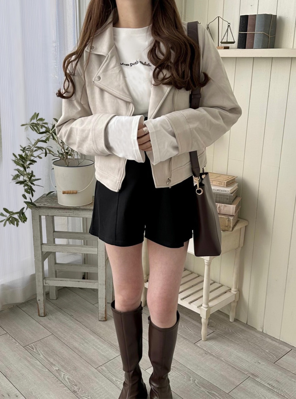 スエードライダースジャケット[k8453v] | レディースファッション通販