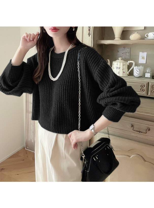 ショート丈ニットトップス[k9290d] | レディースファッション通販の