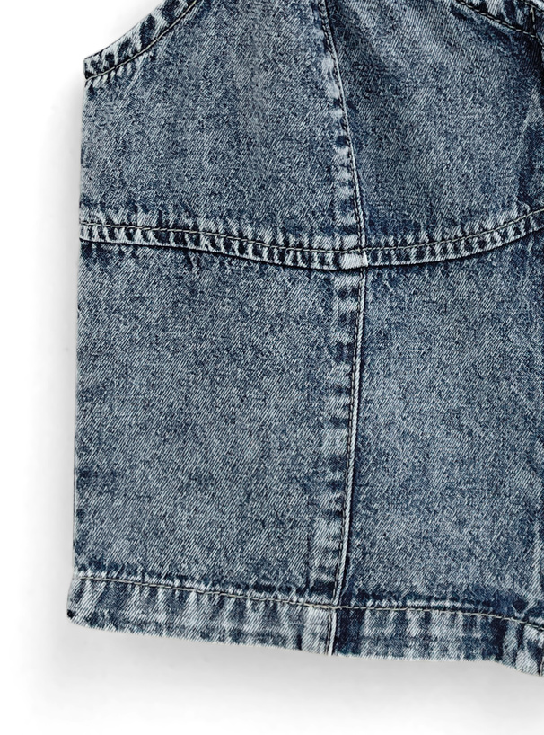 ダブルジップデニムキャミビスチェ[on255] | レディースファッション