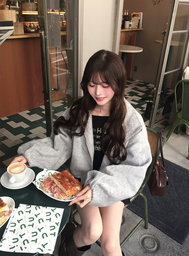 ダブルジップシャギーブルゾン[on263] | レディースファッション通販の