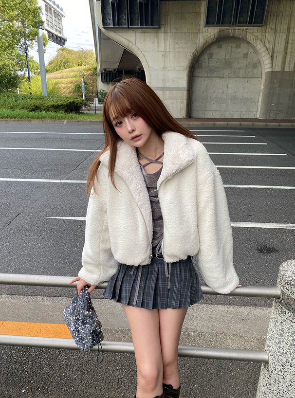 2Wayファーボアリバーシブルジャケット[on327] | レディース