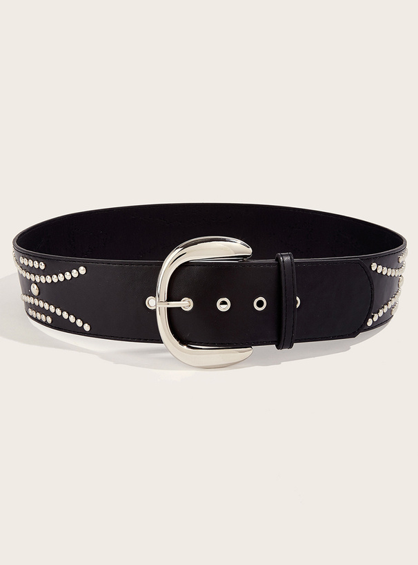 ウエスタンスタッズベルト[sda258] | レディースファッション通販の